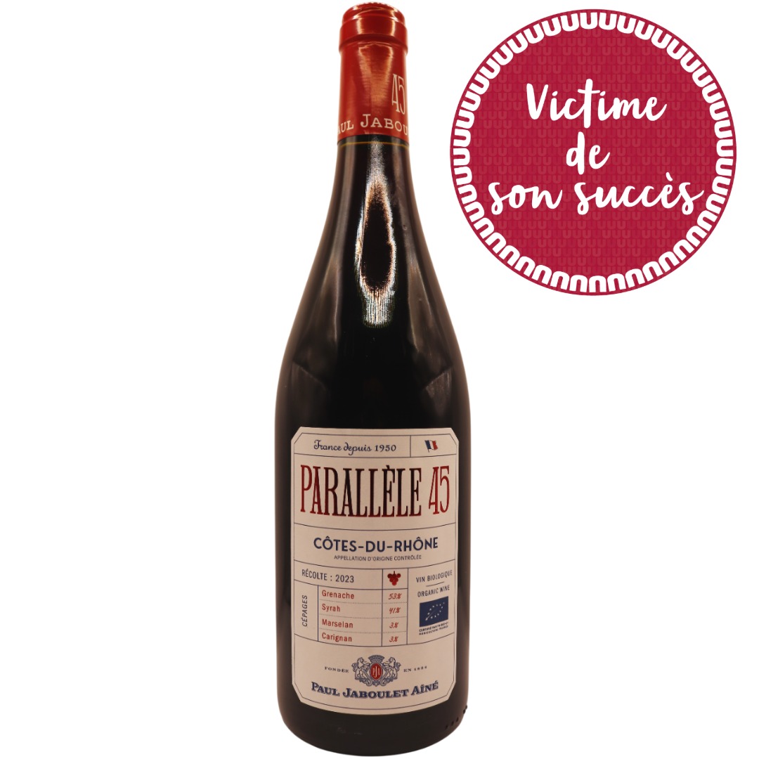 Côtes du Rhône Rouge Jaboulet Parallèle 45 23 75cl