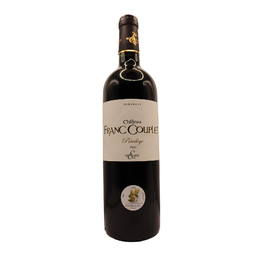 Bordeaux Rouge Château Franc Couplet Privilège 20 75cl