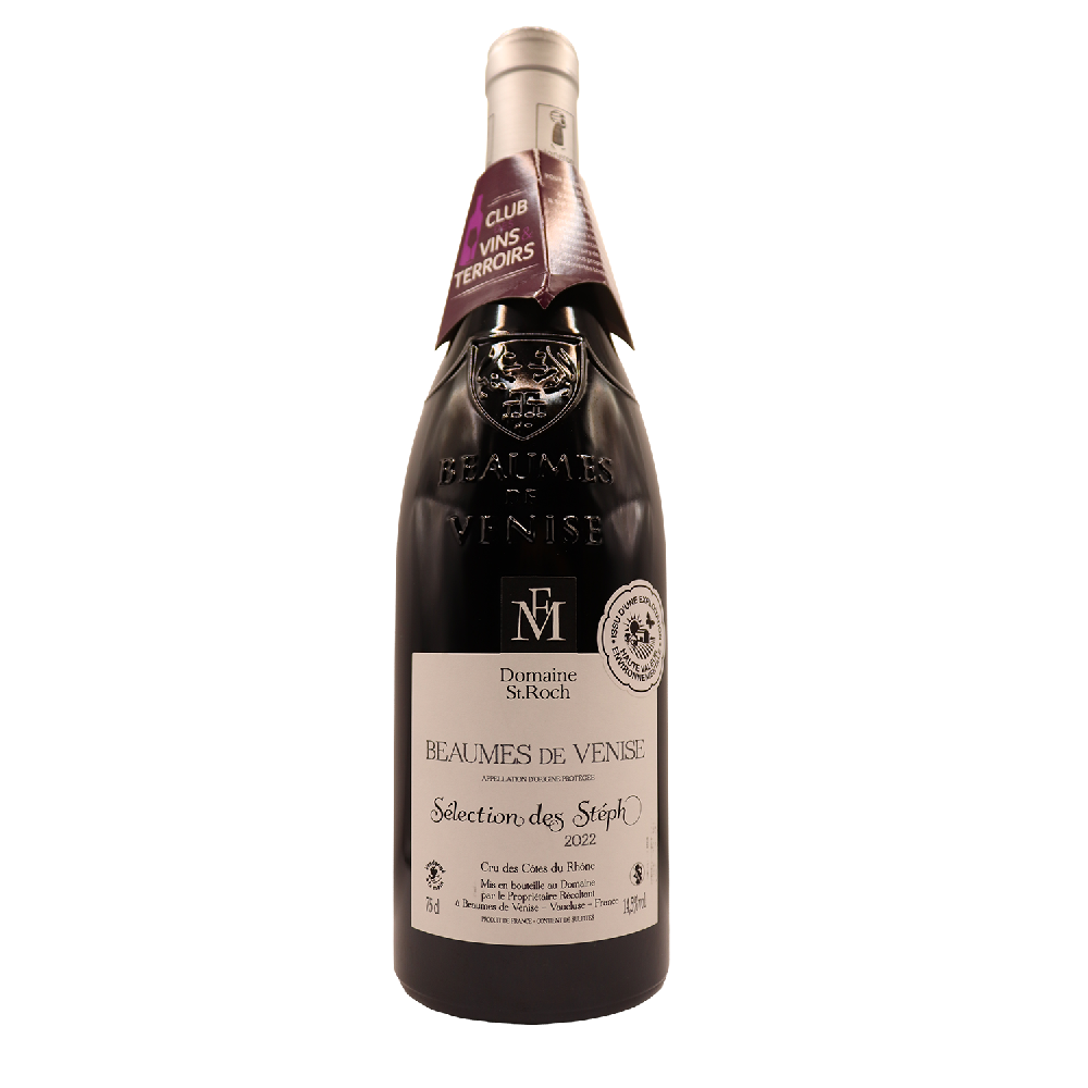 Rhône Rouge Beaumes de Venise Domaine Saint-Roch Sel Steph 22 75cl