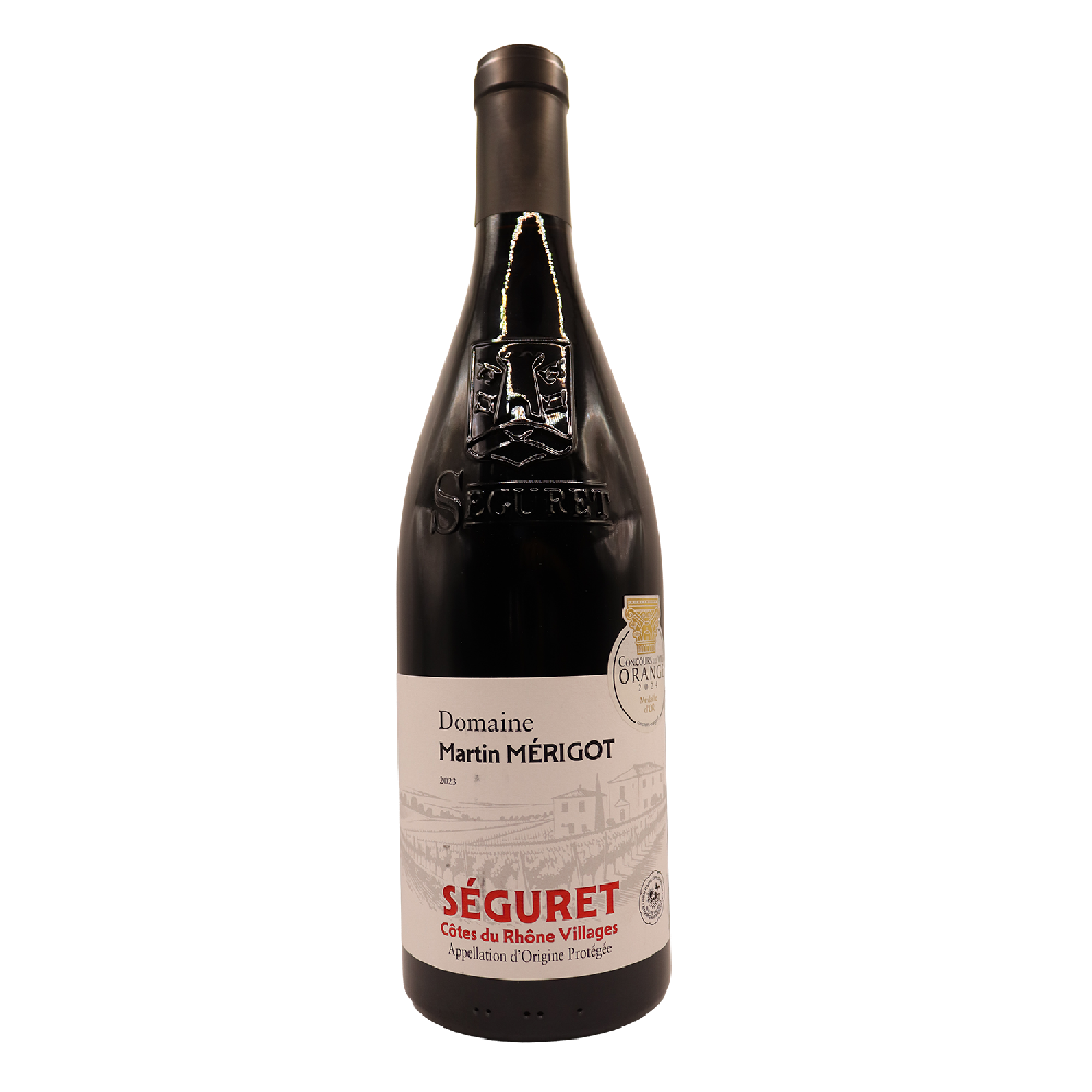 Côtes du Rhône Rouge Villages Séguret Domaine Martin Mérigot 23 75cl