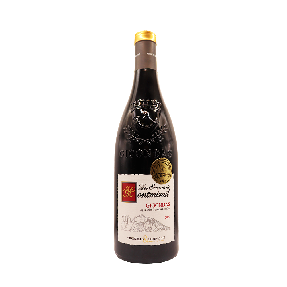 Rhône Rouge Gigondas Les Sources de Montmirail 22 75cl