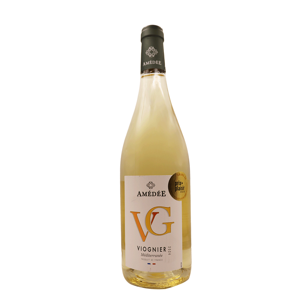 Rhône Blanc Lubéron Méditerranée Amédée Cépages Viognier 24 75cl