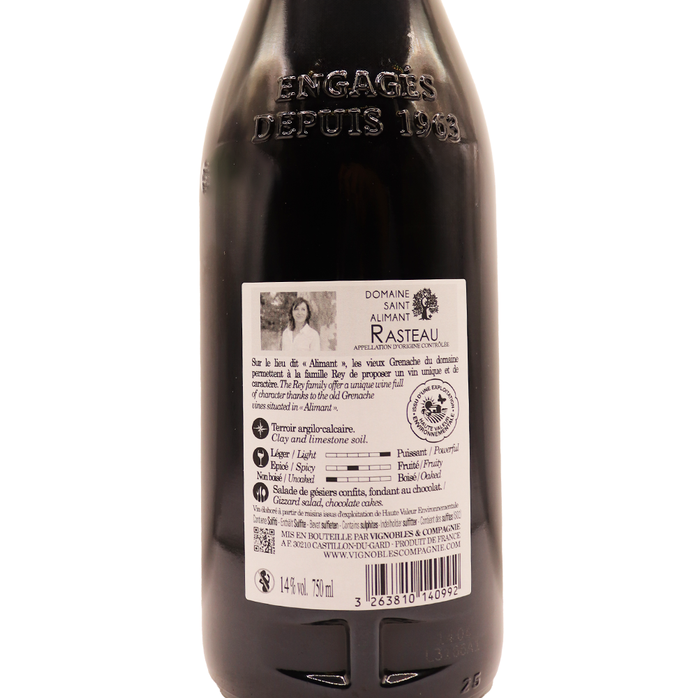 Rhône Rouge Rasteau Domaine Saint-Alimant 23 75cl
