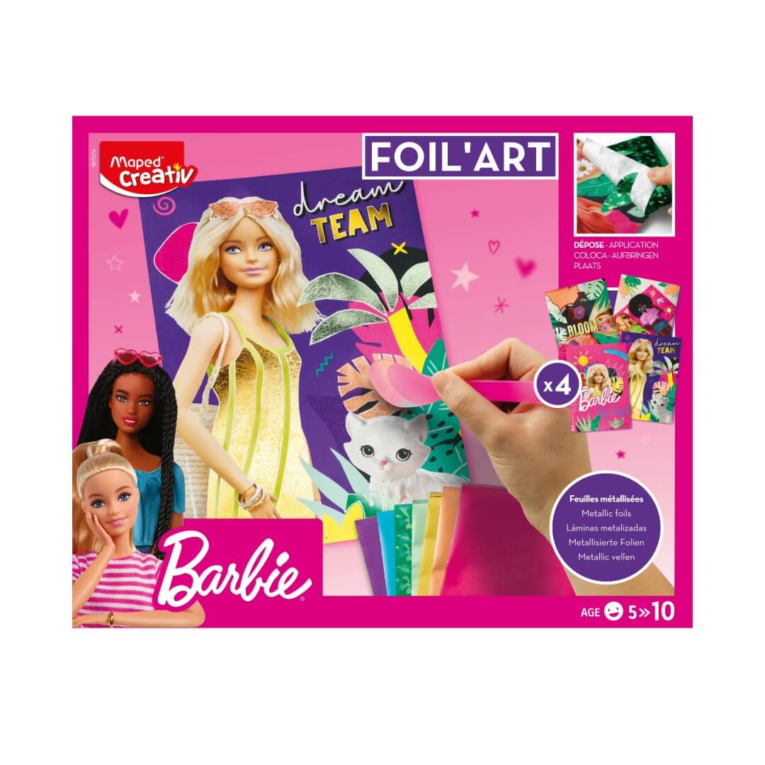 Foil art - licence Barbie 907074