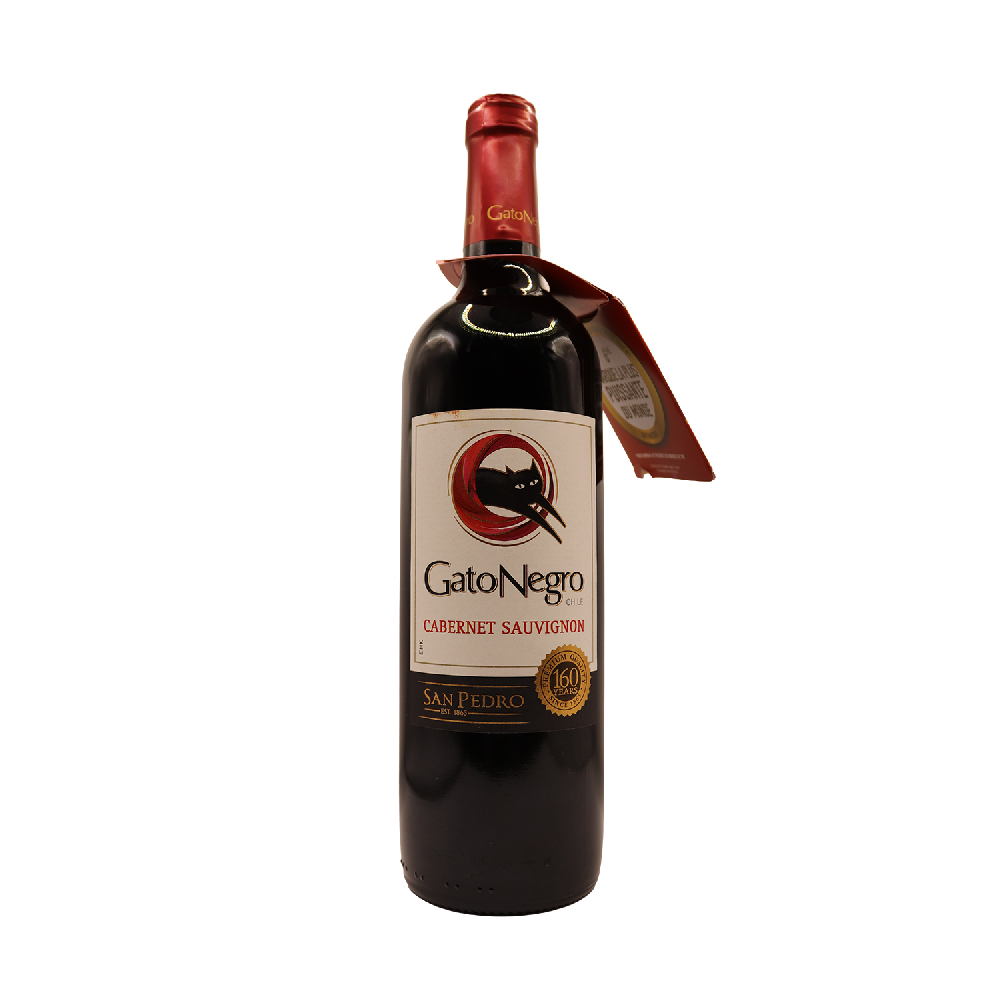 Vin Rouge Chili Gato Negro Cabernet Sauvignon 24 75cl