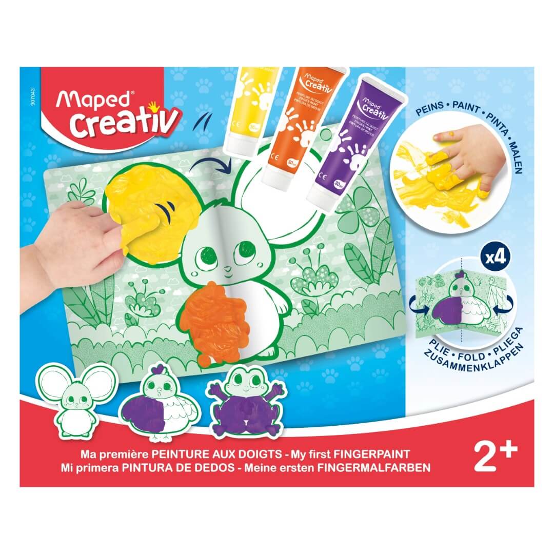 Set de coloriage early age fingerpaint