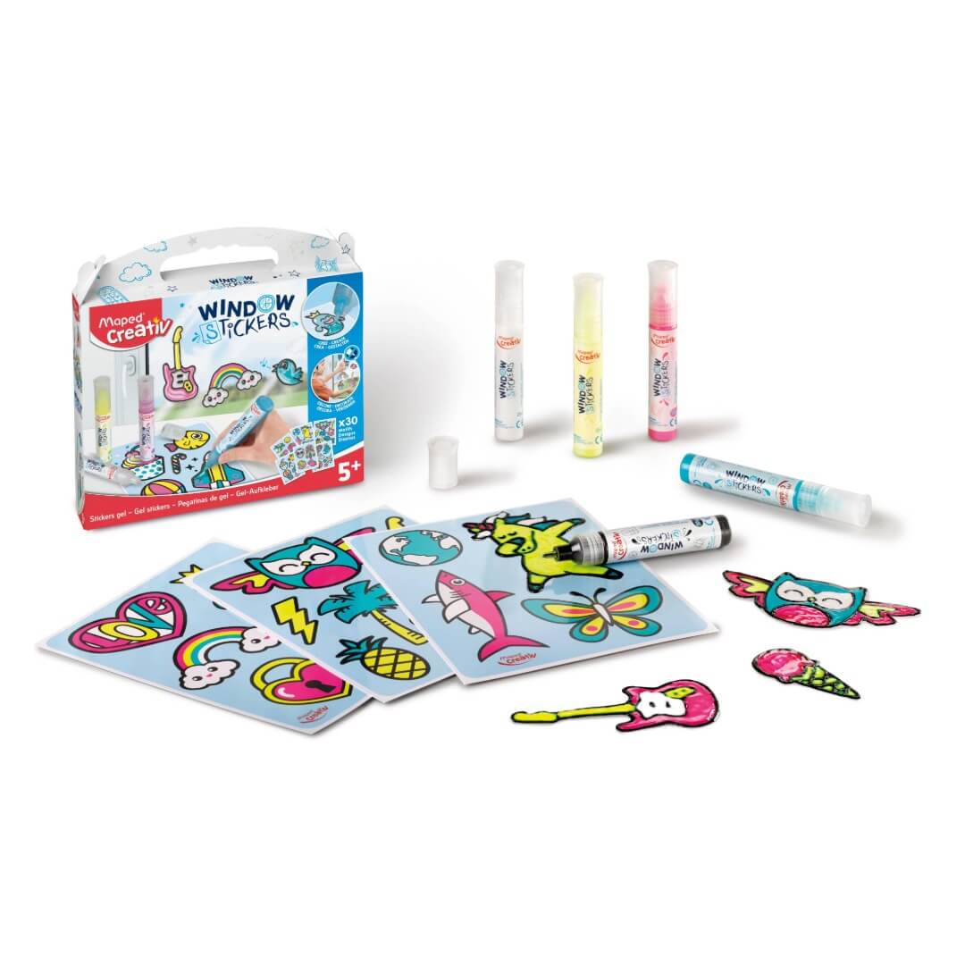 Set de coloriage gel stickers color&stick creativ