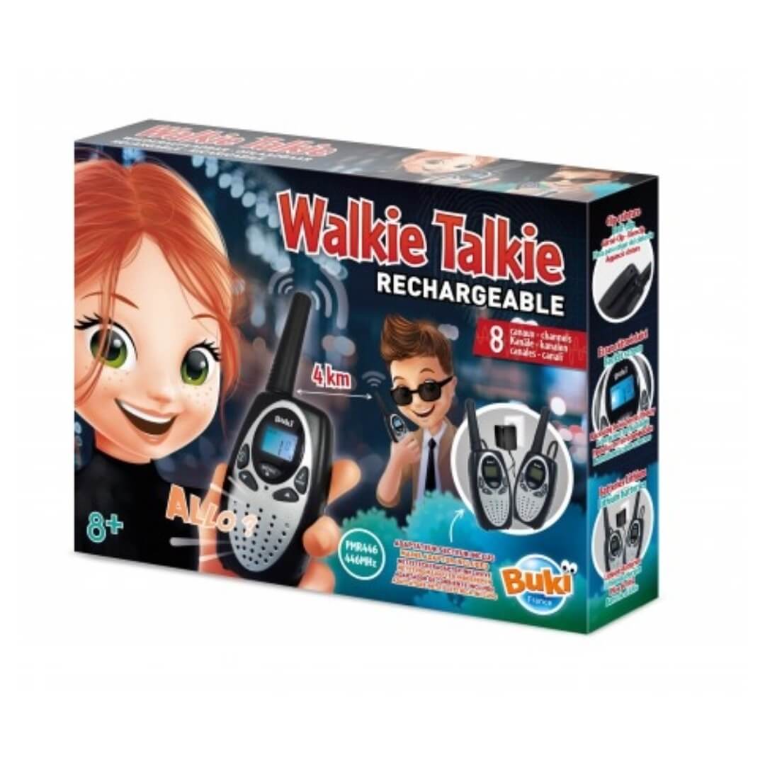 Talkie-walkie rechargeable (portée 4 km)