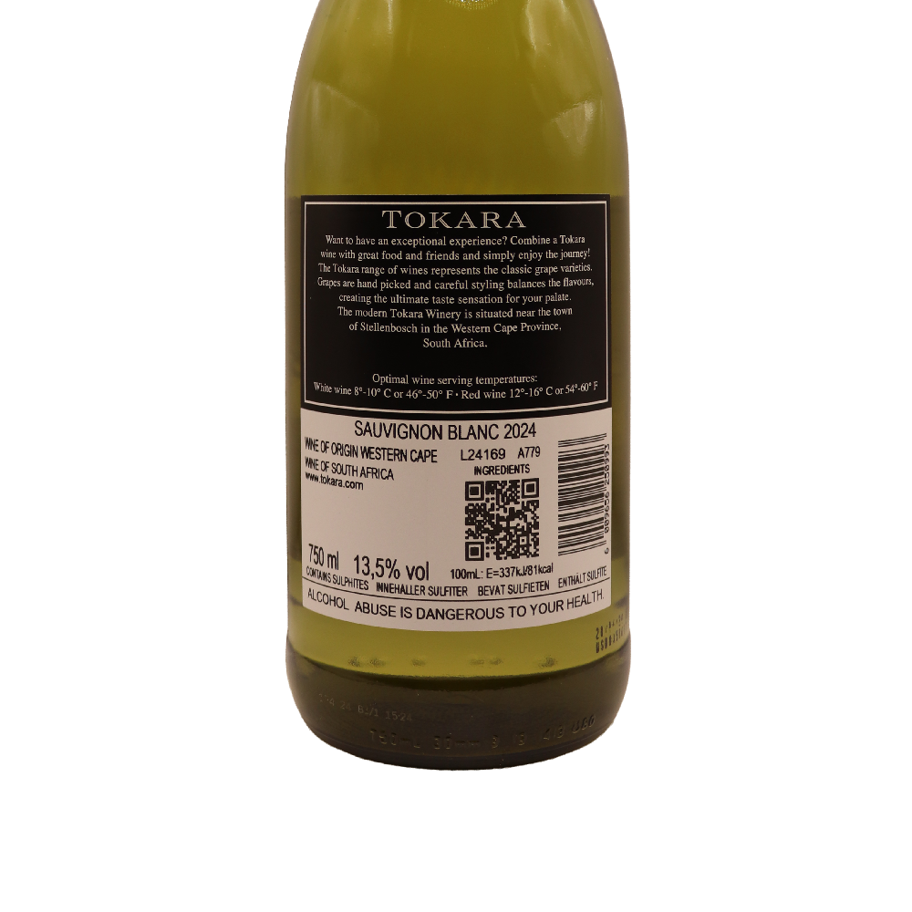 Afrique du Sud blanc Sauvignon Tokara 24 75cl