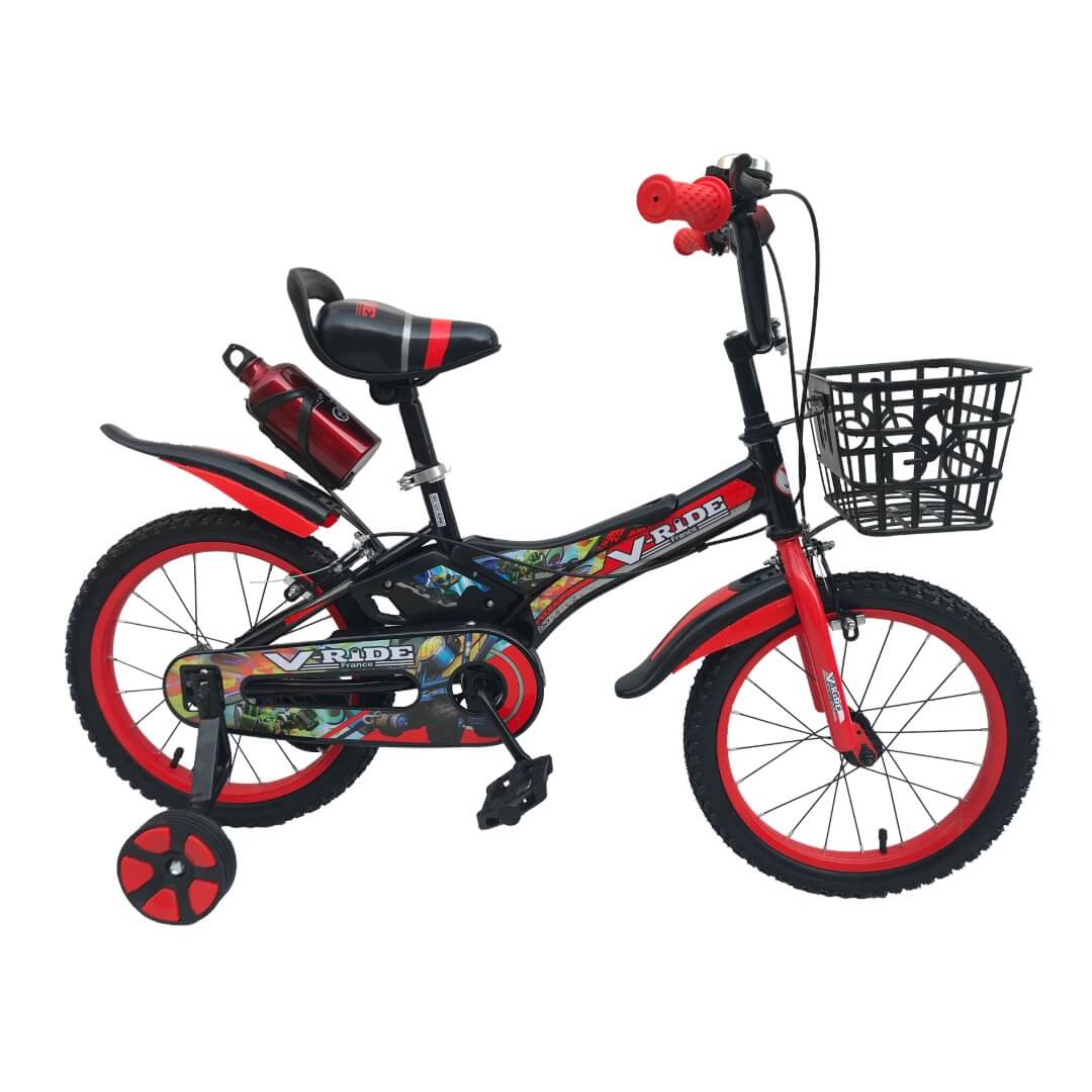 Vélo enfant BMX-F1 V-Ride 16 pouces medium rouge