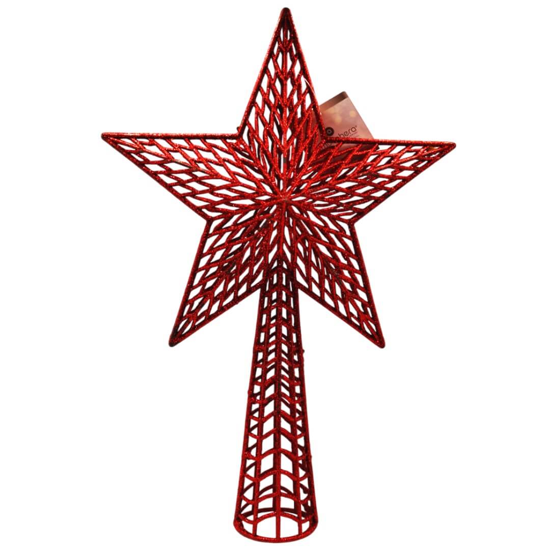 Cimier étoile paillettes  (hauteur 38cm)