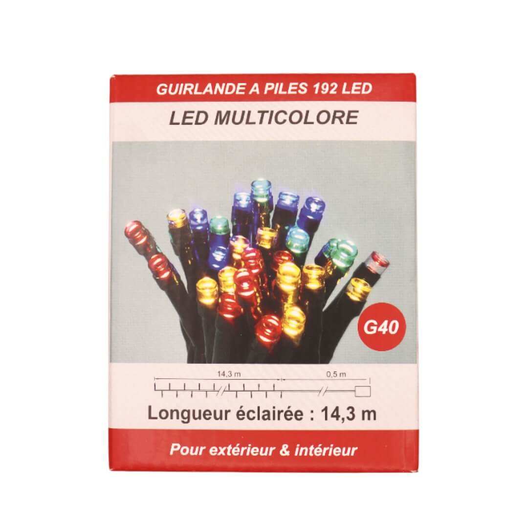 Guirlande animée série de 192 LED