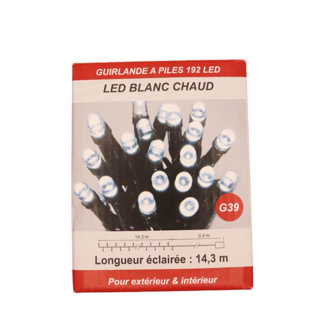 Guirlande animée série de 192 LED