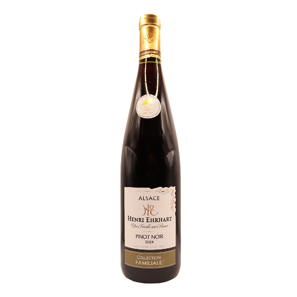 Alsace Rouge Pinot Noir H.Ehrhart collection familiale 24 75cl