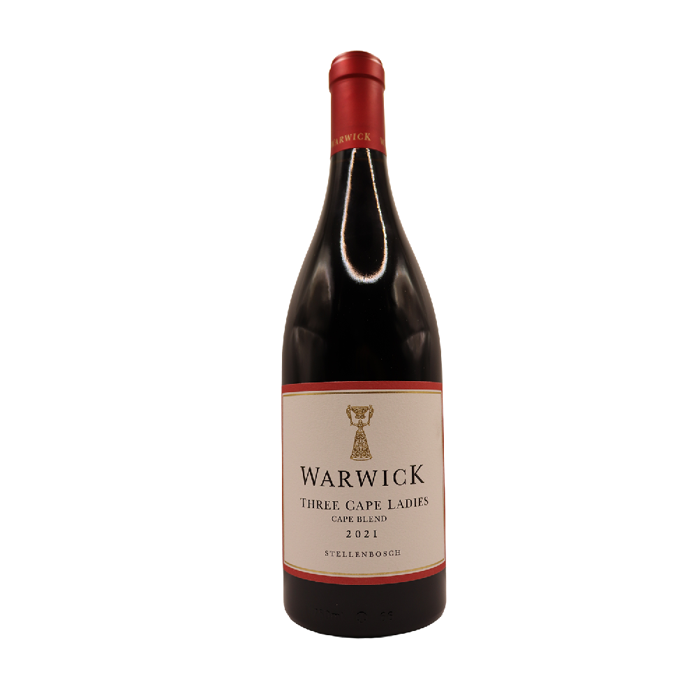 Afrique du Sud rouge 3 Cape LDS Warwick 21 75cl
