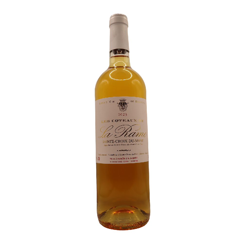 Bordeaux Blanc moelleux Sainte-Croix Mont Côteaux de la Rame 23 75cl