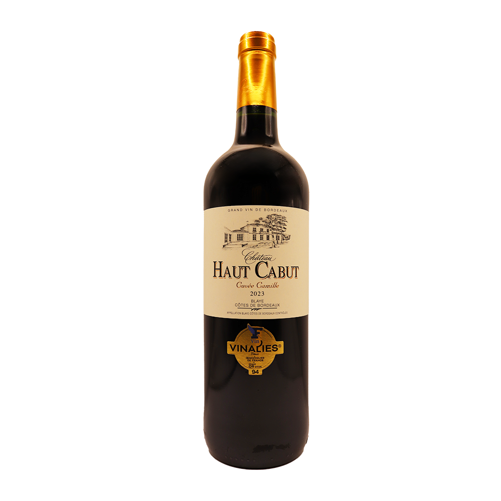 Bordeaux Rouge Côtes de Blaye Château Haut Cabut cuvée Camille 23 75cl