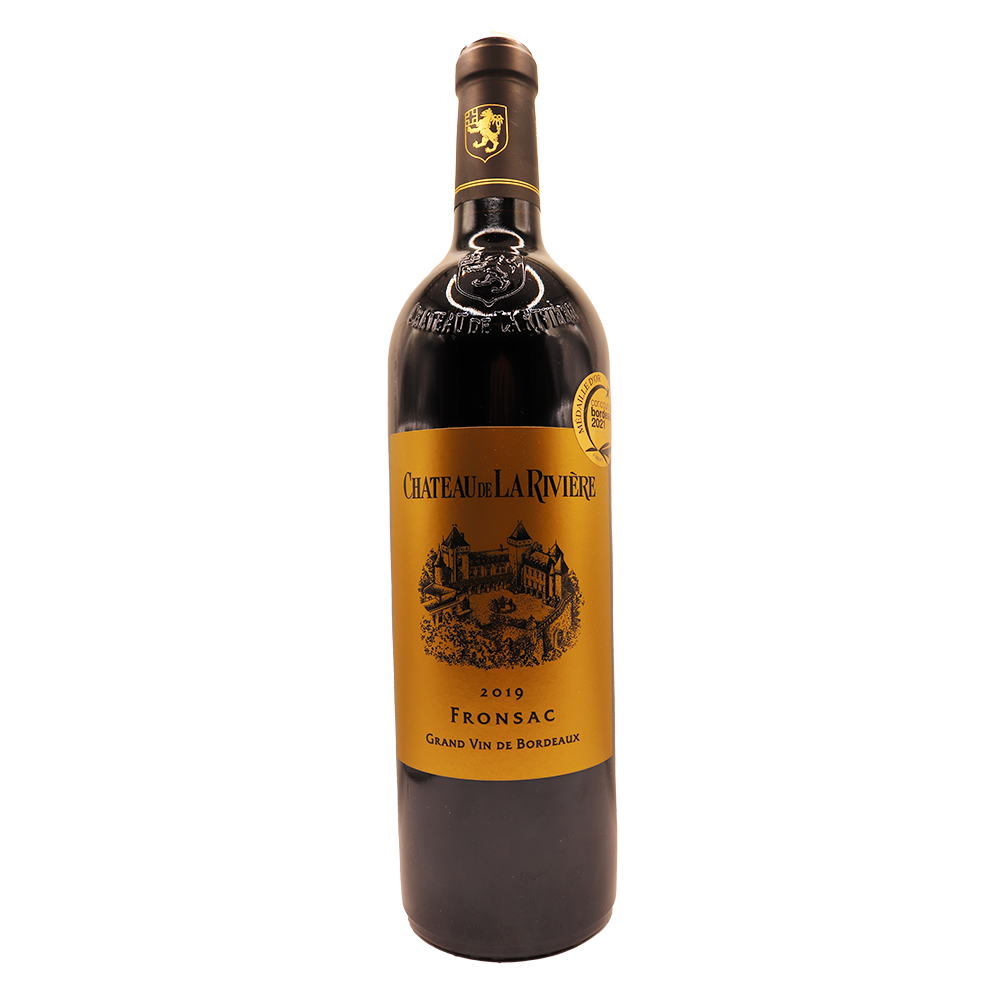 Bordeaux Rouge Fronsac Château de la Rivière 19 75cl