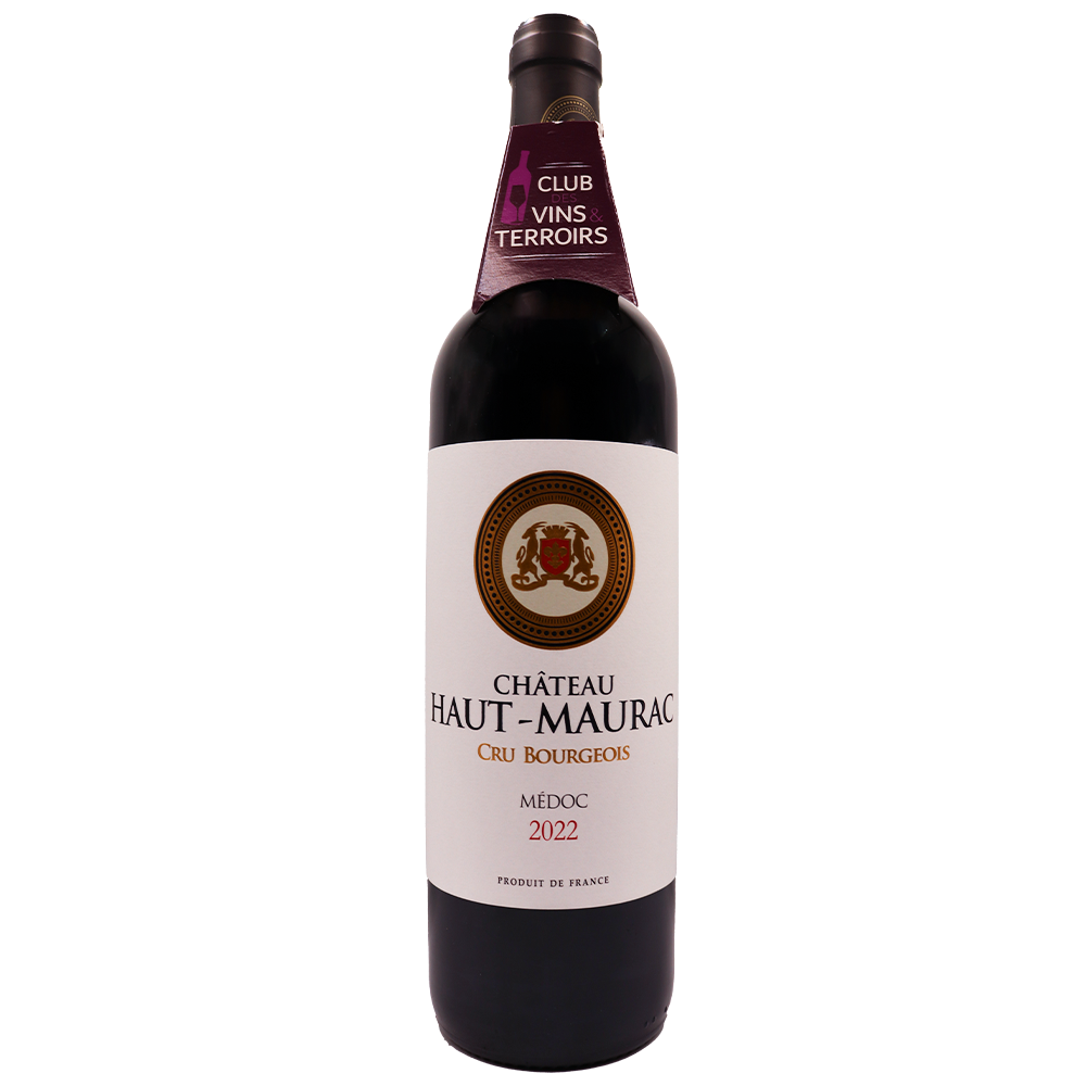 Bordeaux Rouge Médoc Cru Bourgeois Château Haut Maurac 22 75cl
