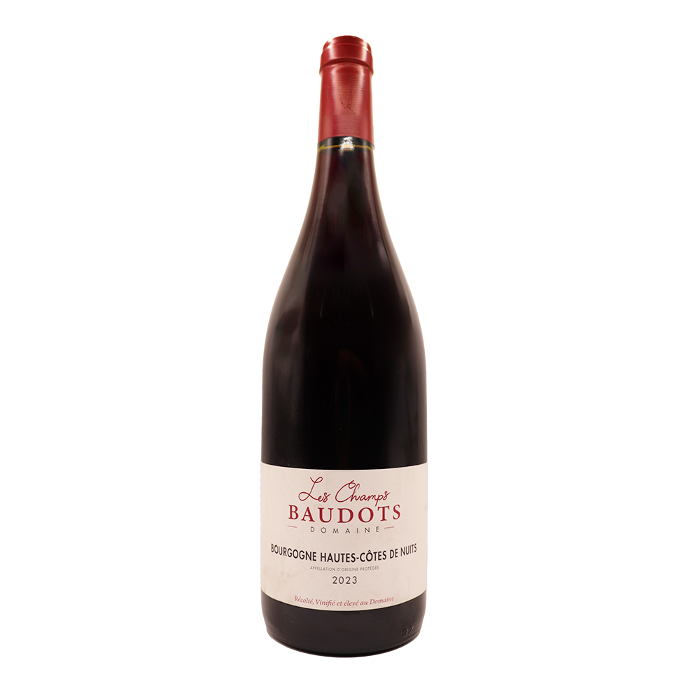 Bourgogne Rouge Côtes de Nuits Domaine les Champs Baudot 23 75cl