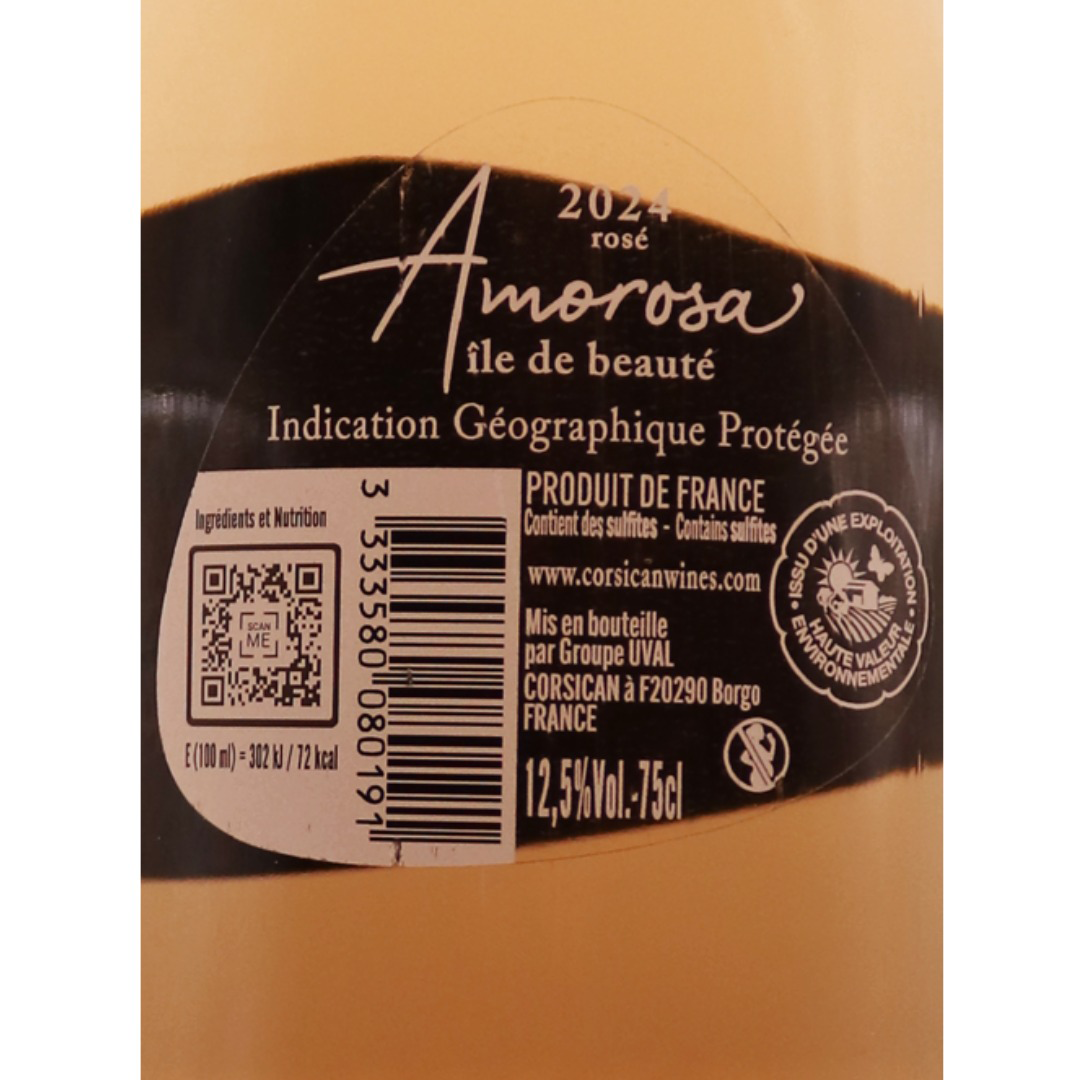 Corse rosé Ile de Beauté Amorosa 24 75cl