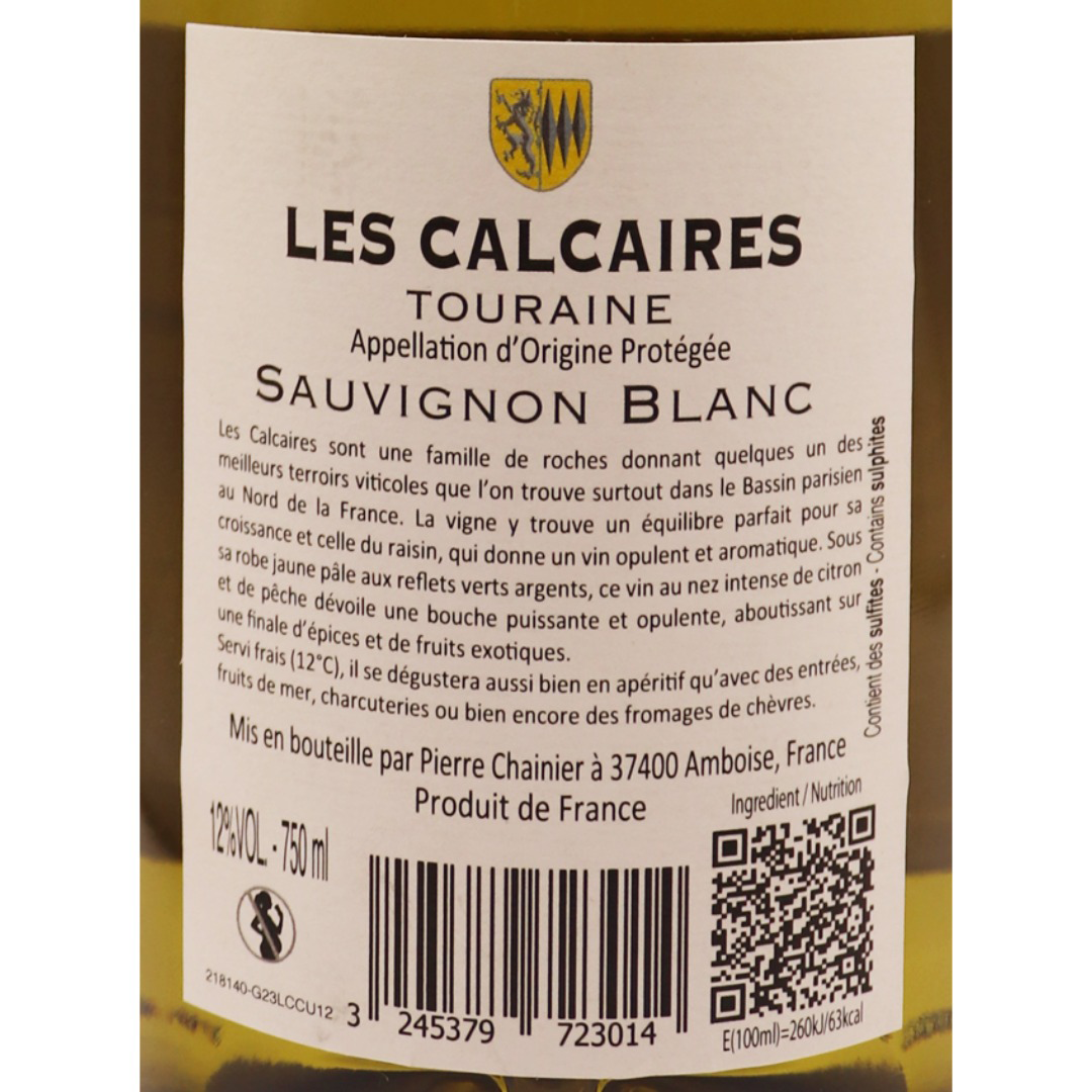 Loire Blanc Touraine Sauvignon les Calcaires 24 75cl