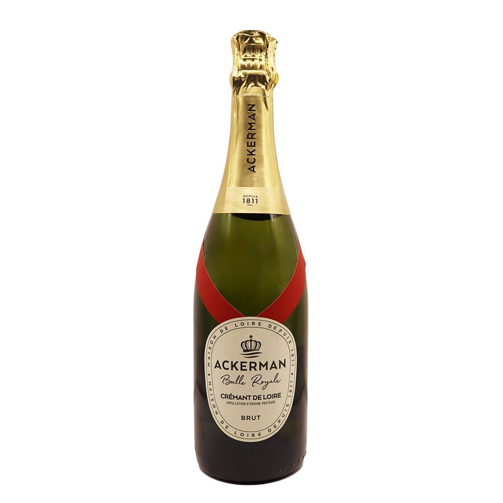 Pétillant Blanc Crémant Loire brut Ackerman 1811 Bulle Royale 75cl
