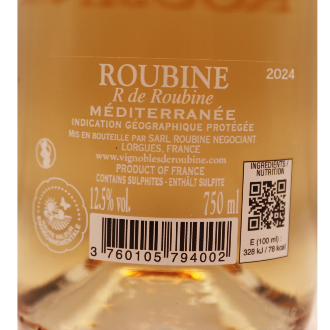 Provence Rosé Méditerranée de Roubine 24 75cl