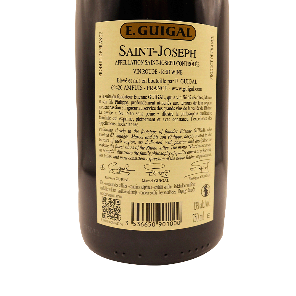Rhône Rouge Saint-Joseph Guigal 21 75cl