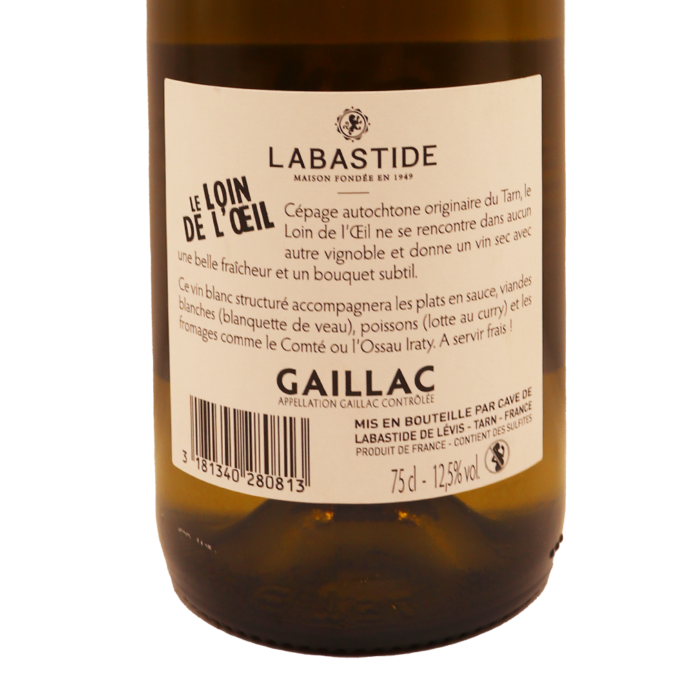 Sud-Ouest Blanc Gaillac "Loin de l'Œil" 23 75cl