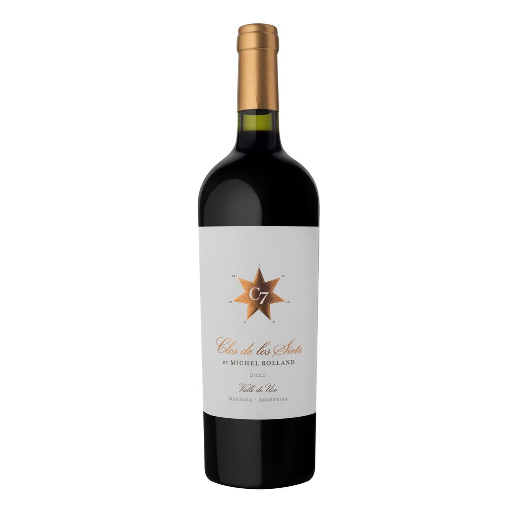 Vin Rouge Argentine Mendoza Vallée de Uco Clos de Los Siete 22 75cl