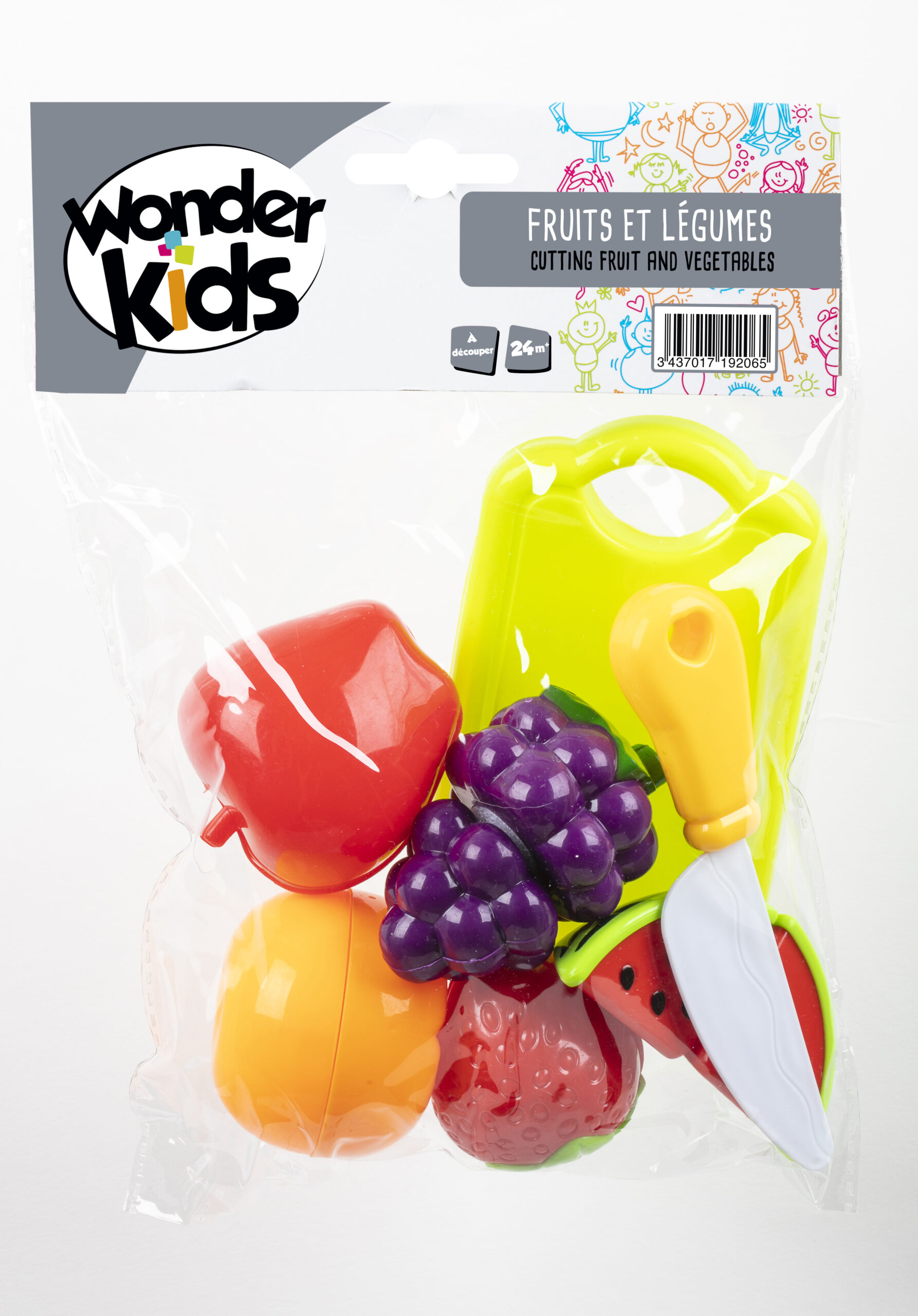 Kit de fruits et légumes à découper