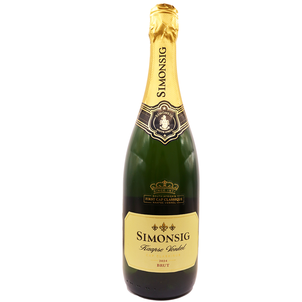 Afrique du Sud Petillant Brut Kaapse Vonkel Simonsig 24 75cl