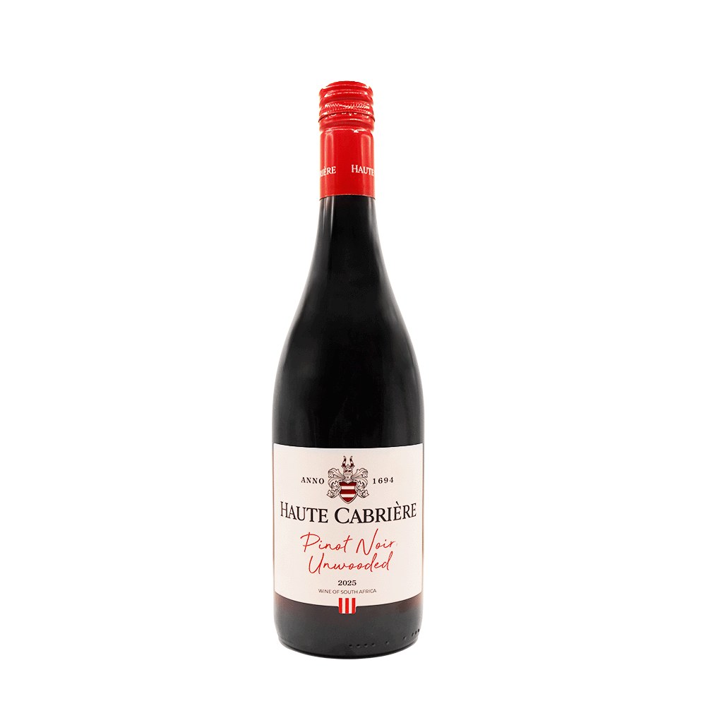 Afrique du Sud Rouge Pinot noir Unwood Haute Cabrière 75cl