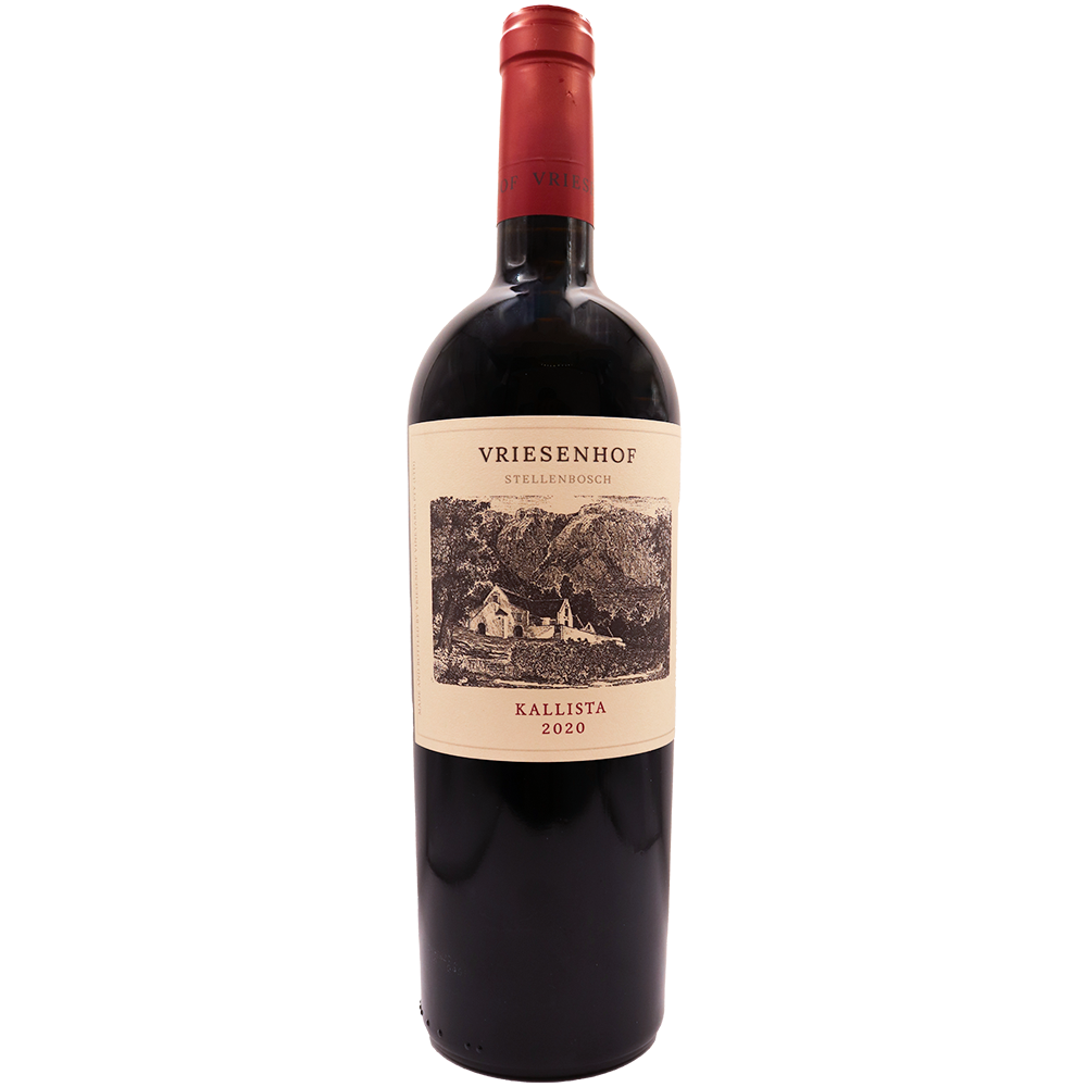 Afrique du Sud rouge Kallista Vriesenhof 20 75cl