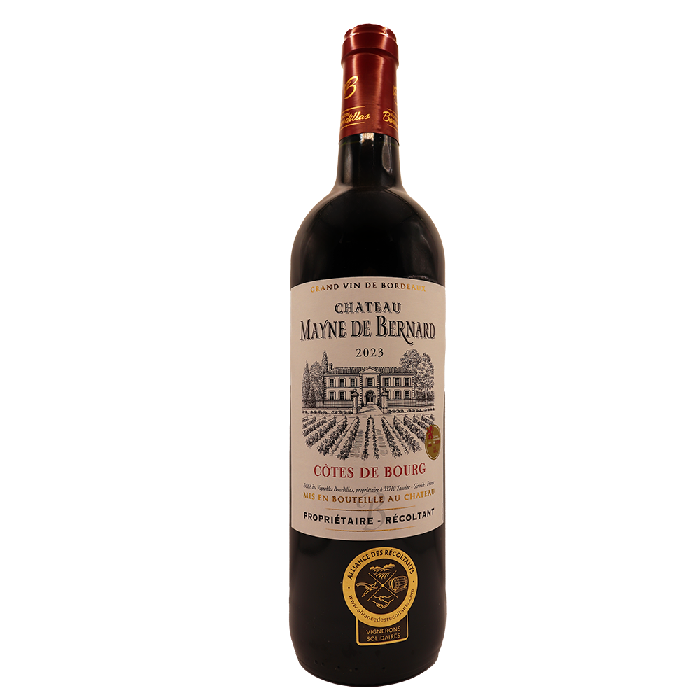 Bordeaux Rouge Côtes de Bourg Château Mayne de Bernard 23 75cl