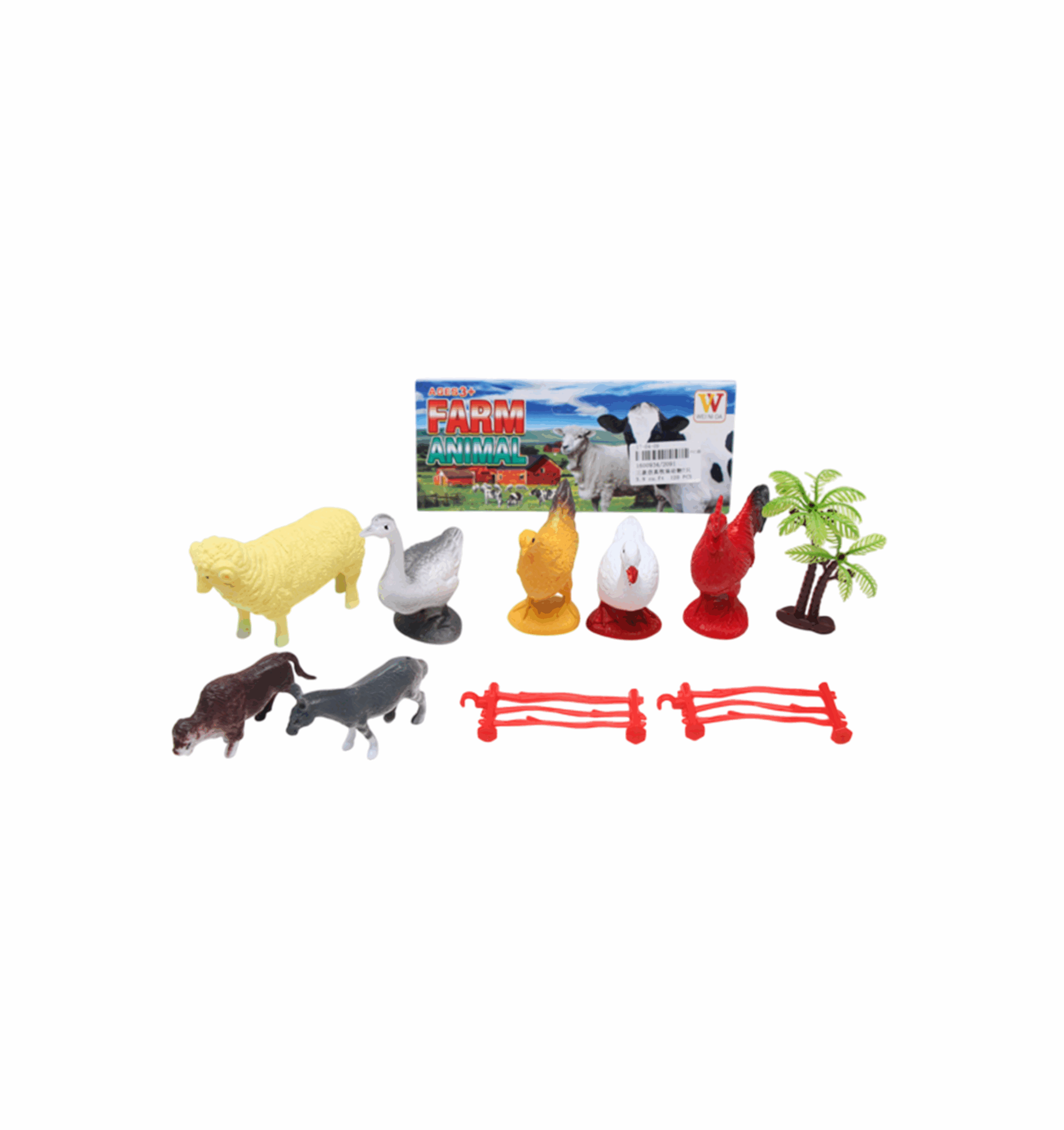 Figurines d'animaux de la ferme