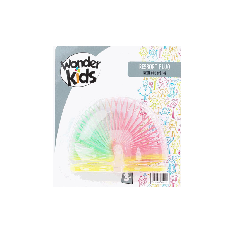 Ressort arc en ciel 6cm (assortiment de 2 modèles)