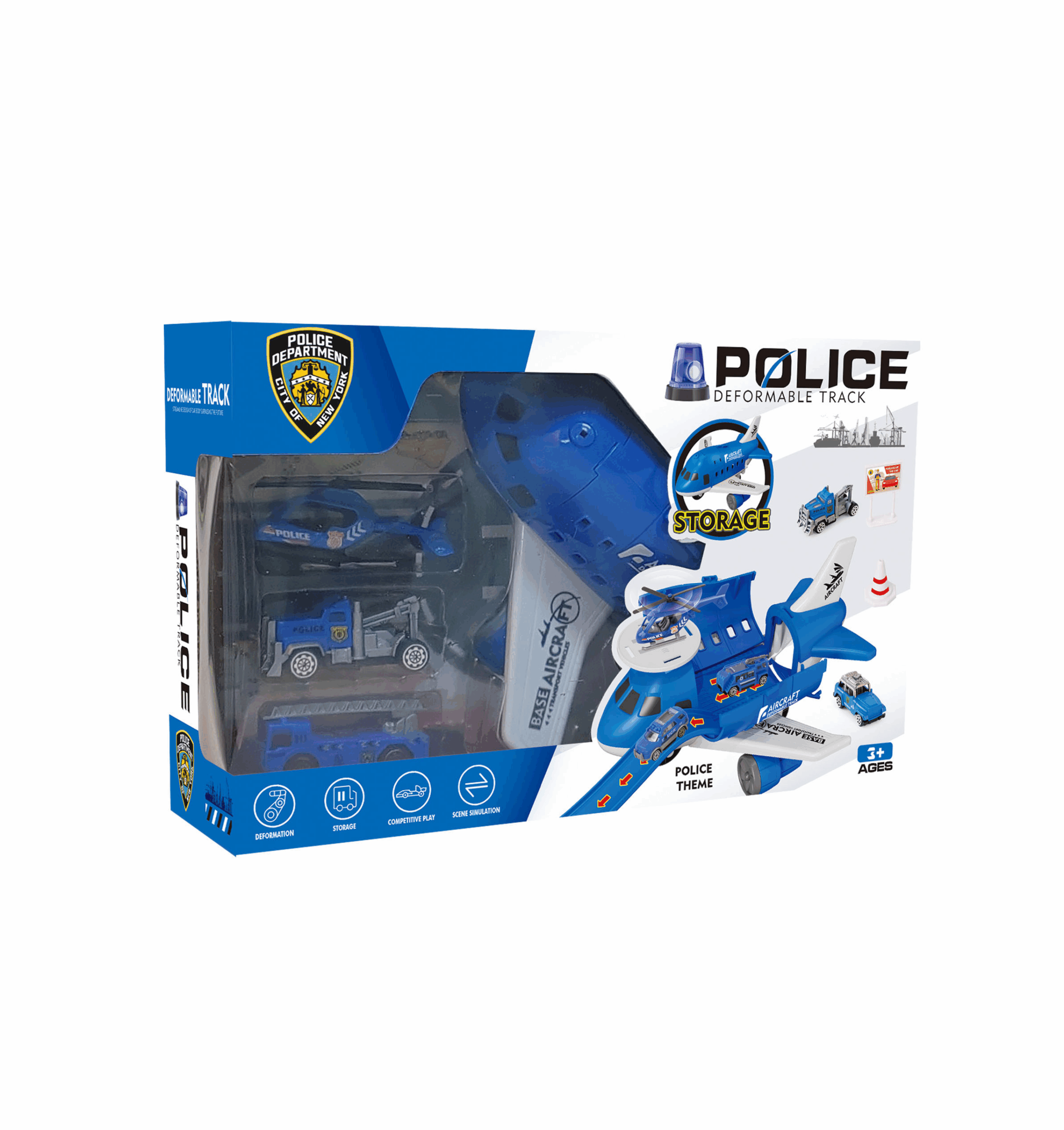 Avion de transport de police