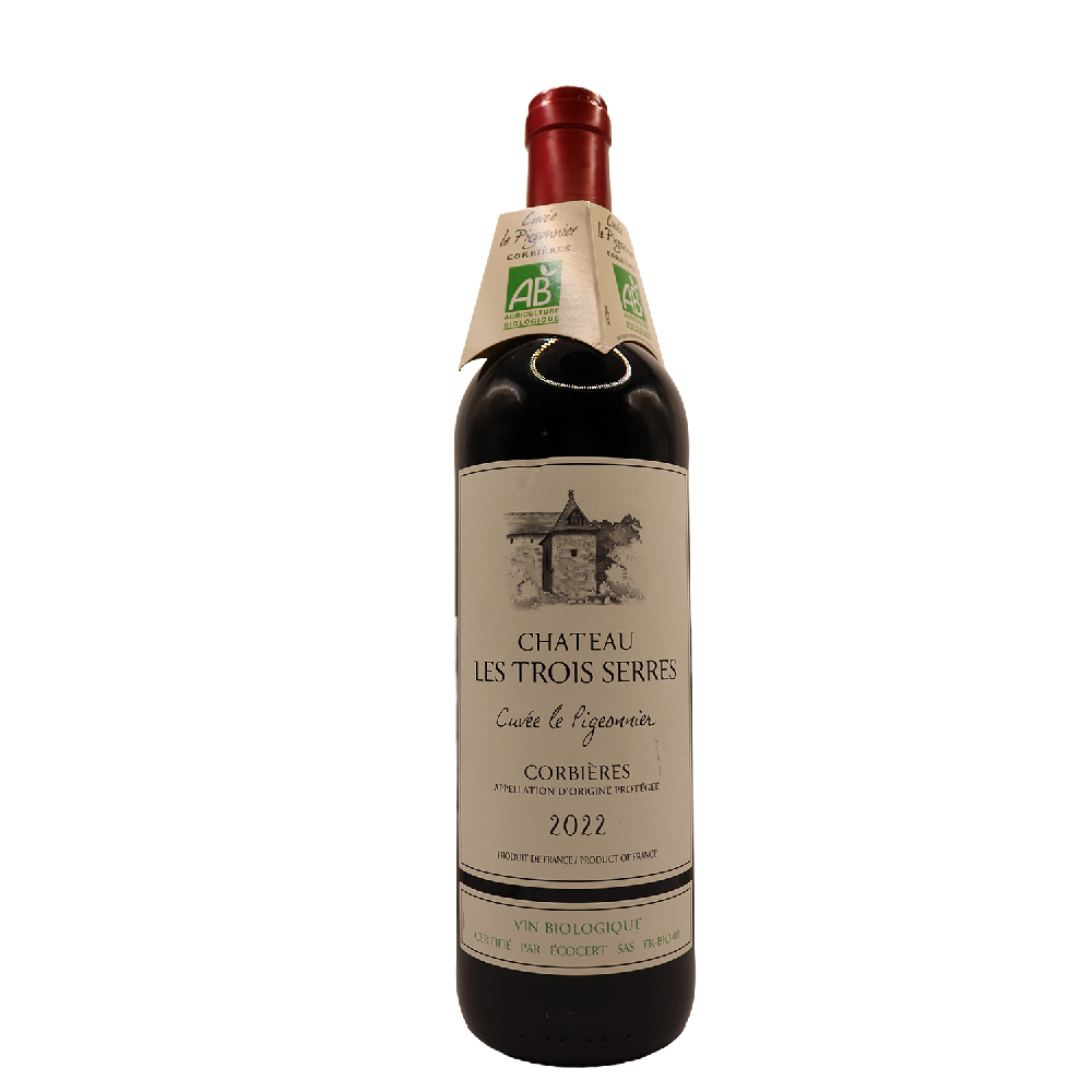 Languedoc Rouge Corbières Château les 3 Serres Cuvée Pigeonnier 22 75cl