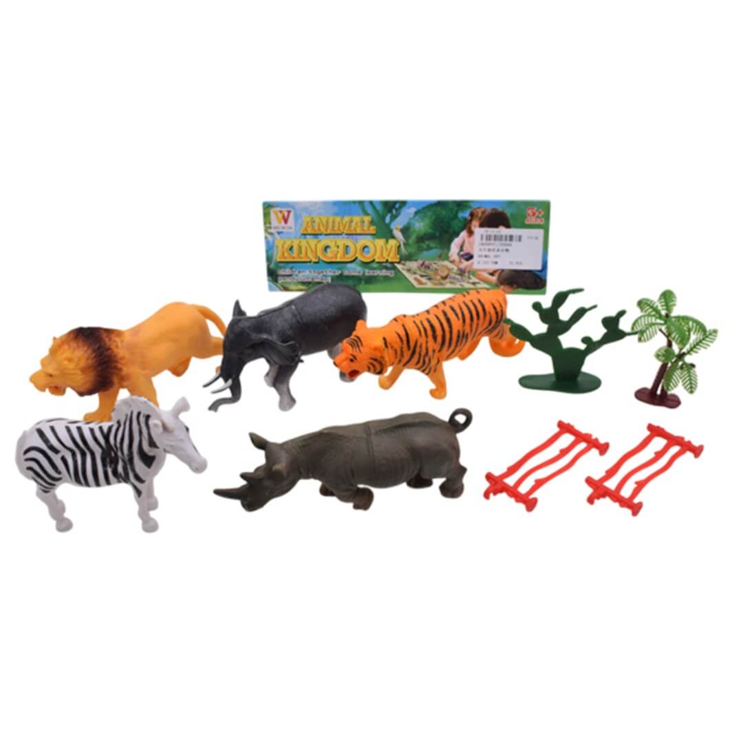Figurines d'animaux de la jungle