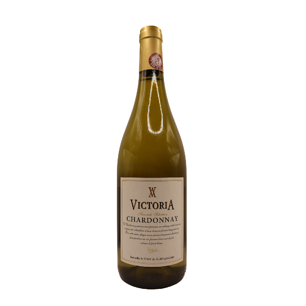 Languedoc Blanc Victoria Chardonnay Favorit Finement Boisé 24 75cl