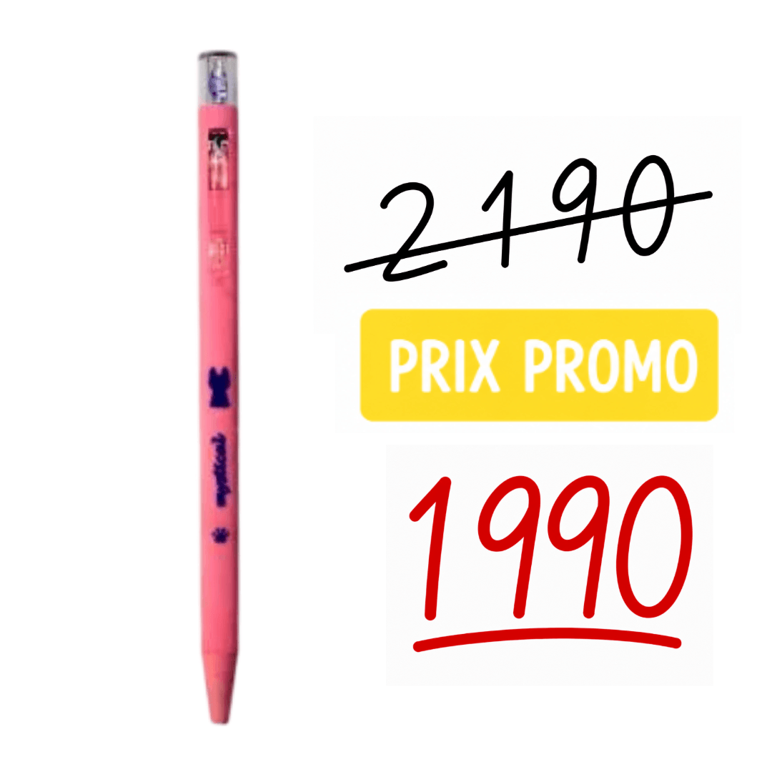Stylo bille bleu 0,7mm M&G Adorable Pet H9871