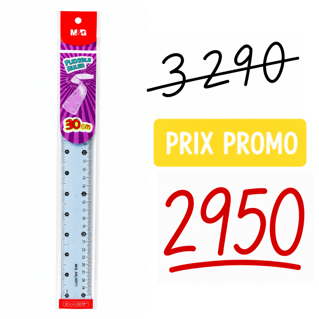 Règle flexible 30cm M&G 960Y7