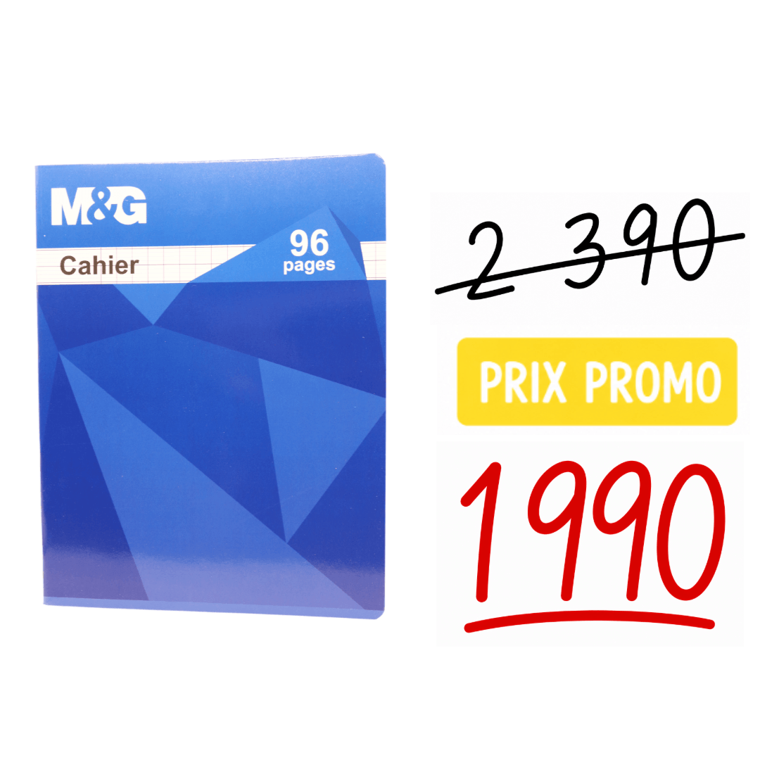 Cahier petit format C5 - 96 pages