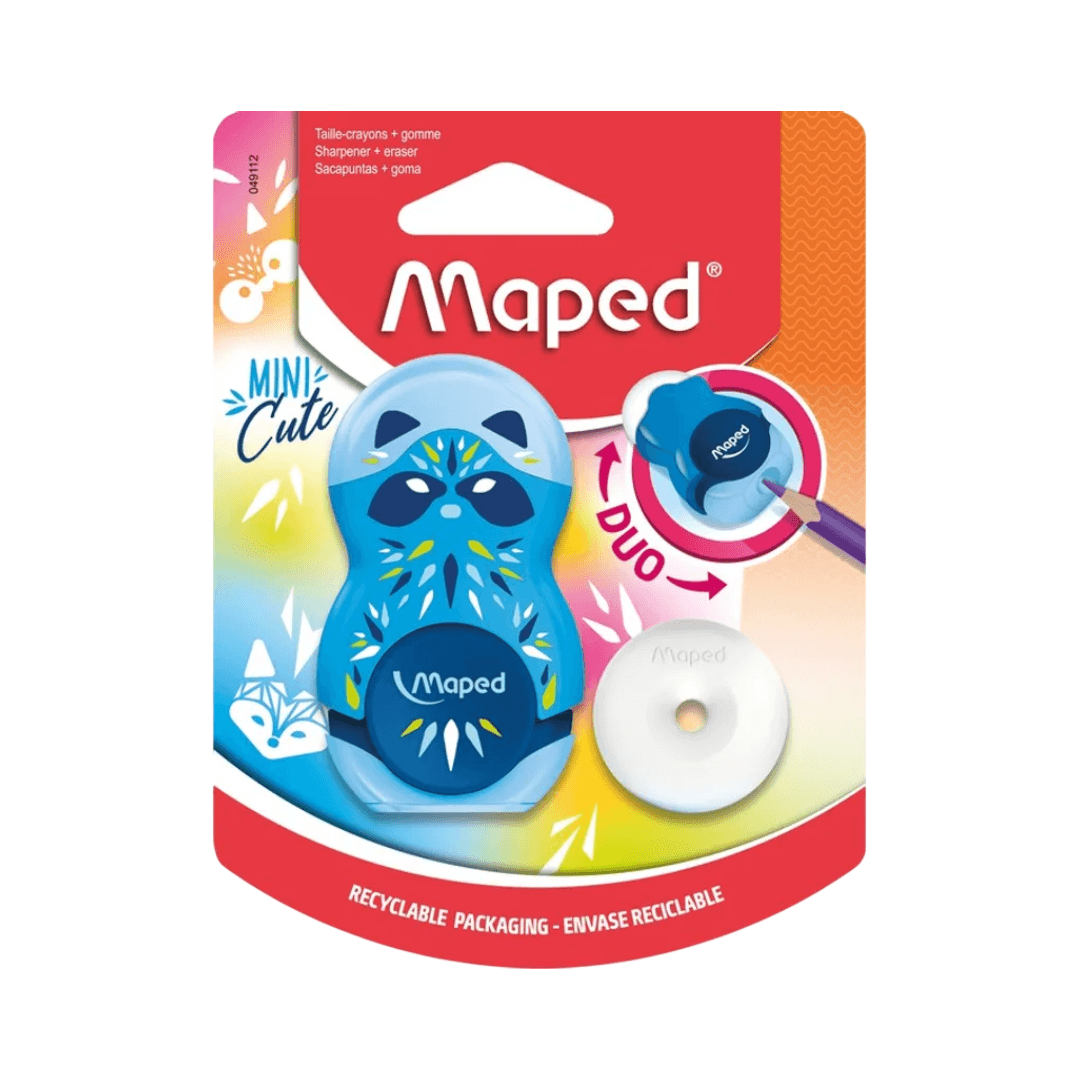 Taille-crayon Mini Cute avec gomme