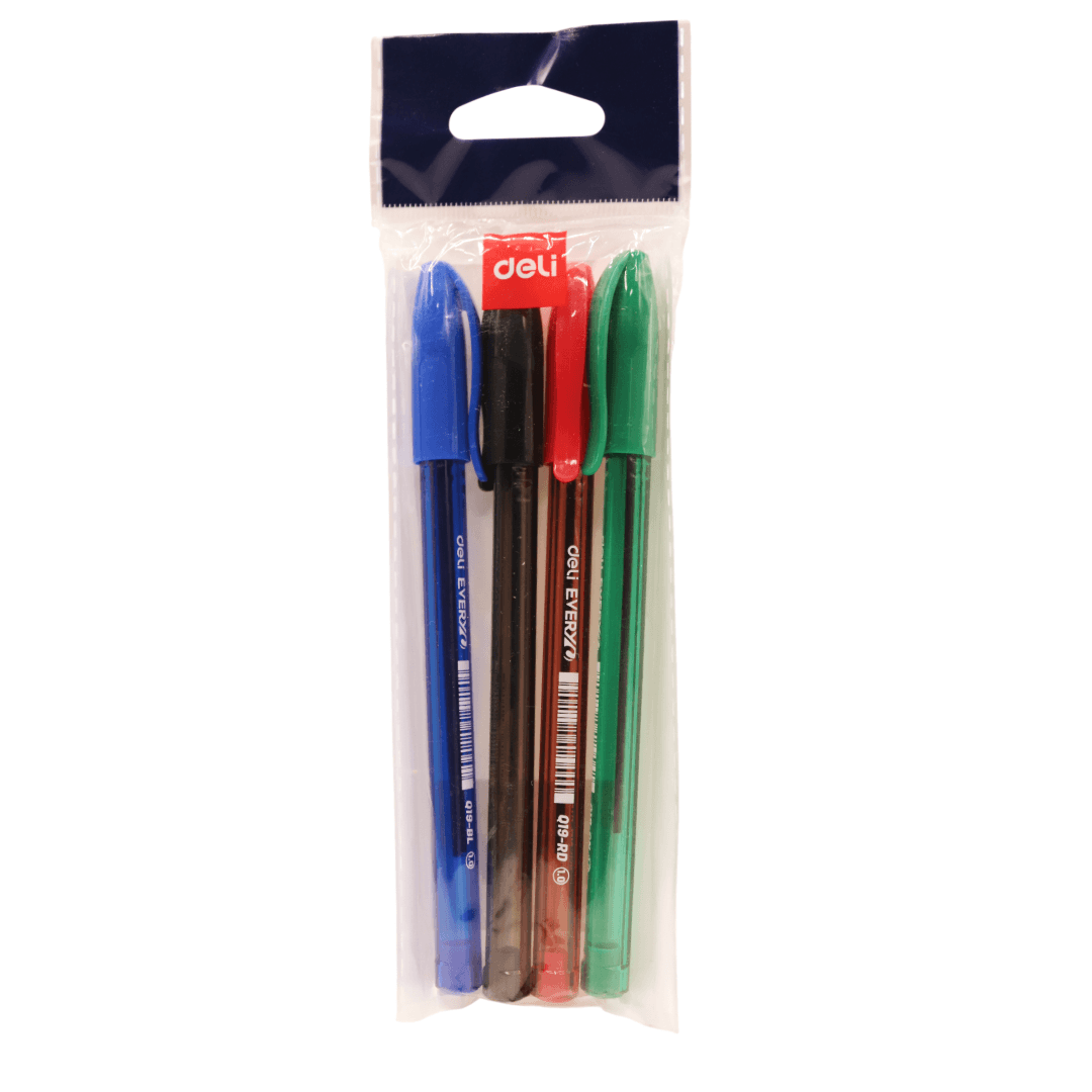 Lot de 4 stylos à bille
