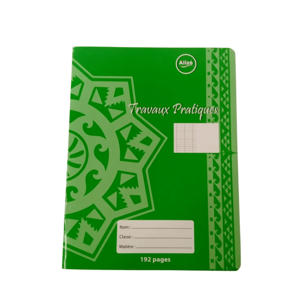 Cahier Alizé travaux pratique petit format 192 pages