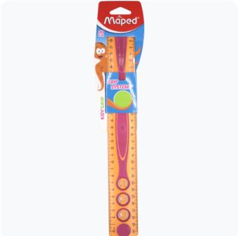 Règle plastique 30cm Maped Kidy Grip