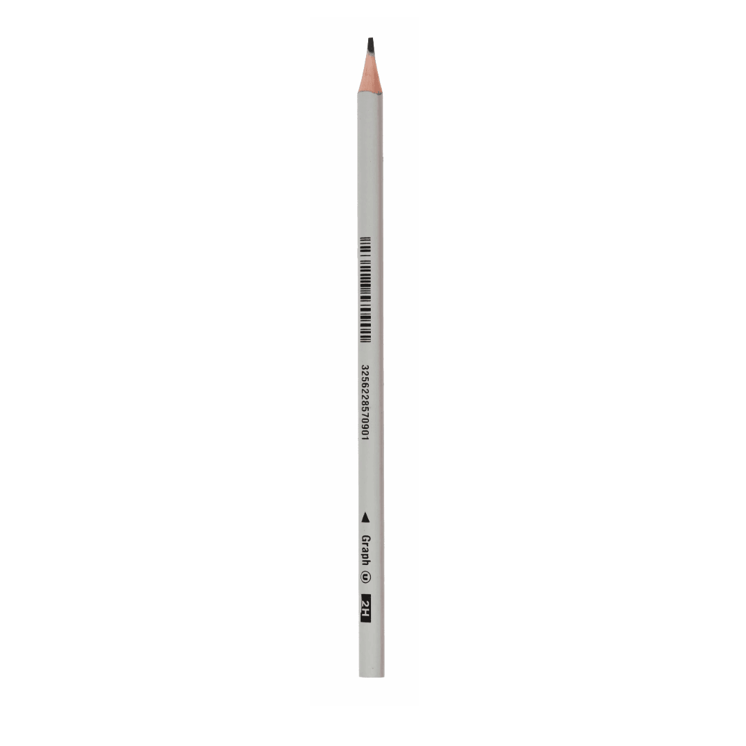 Crayon graphite U 2H orange fluo